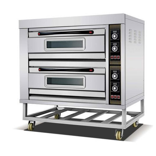 Commercial 2 Deck 4 Trays electric oven