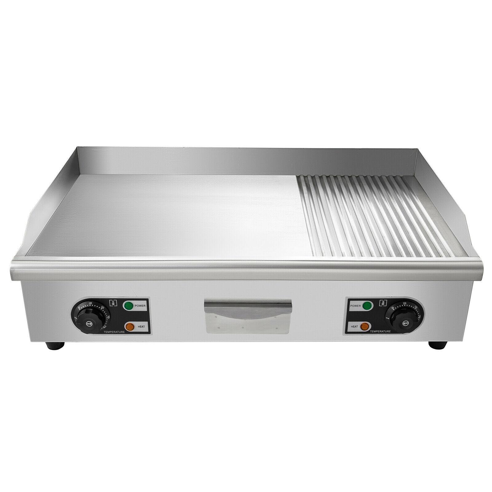 Gridle grill and flat top electric