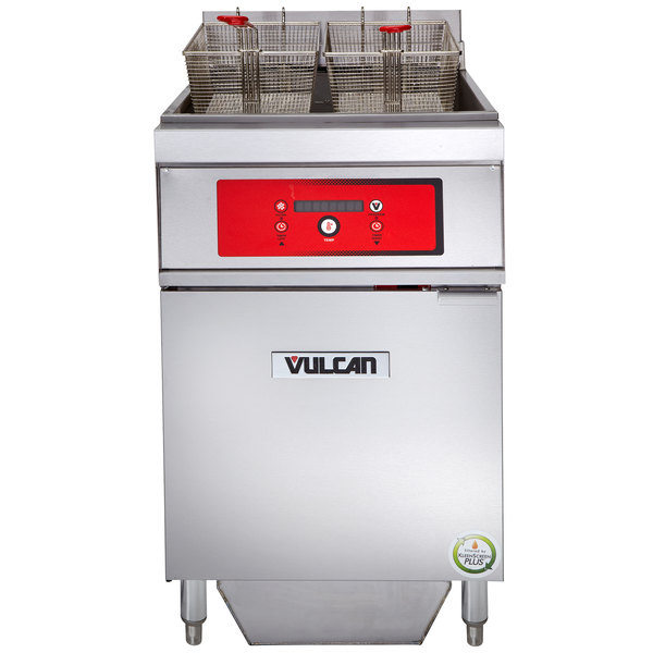 Commercial Electric deep Fryer with Digital Controls and  Filtration – 480V, 3 Phase, 24 kW