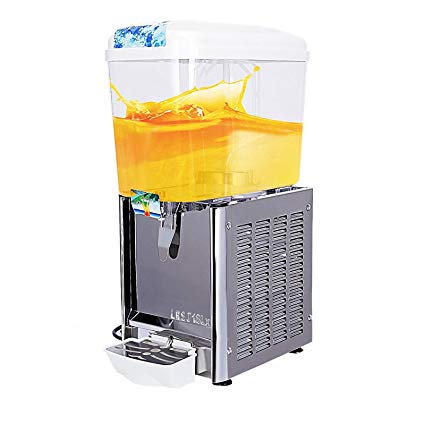 Juice dispenser single bucket